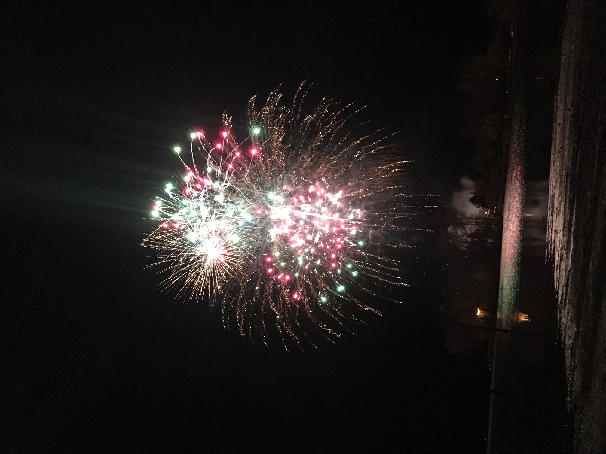 曾经一个人去看绚烂的烟花